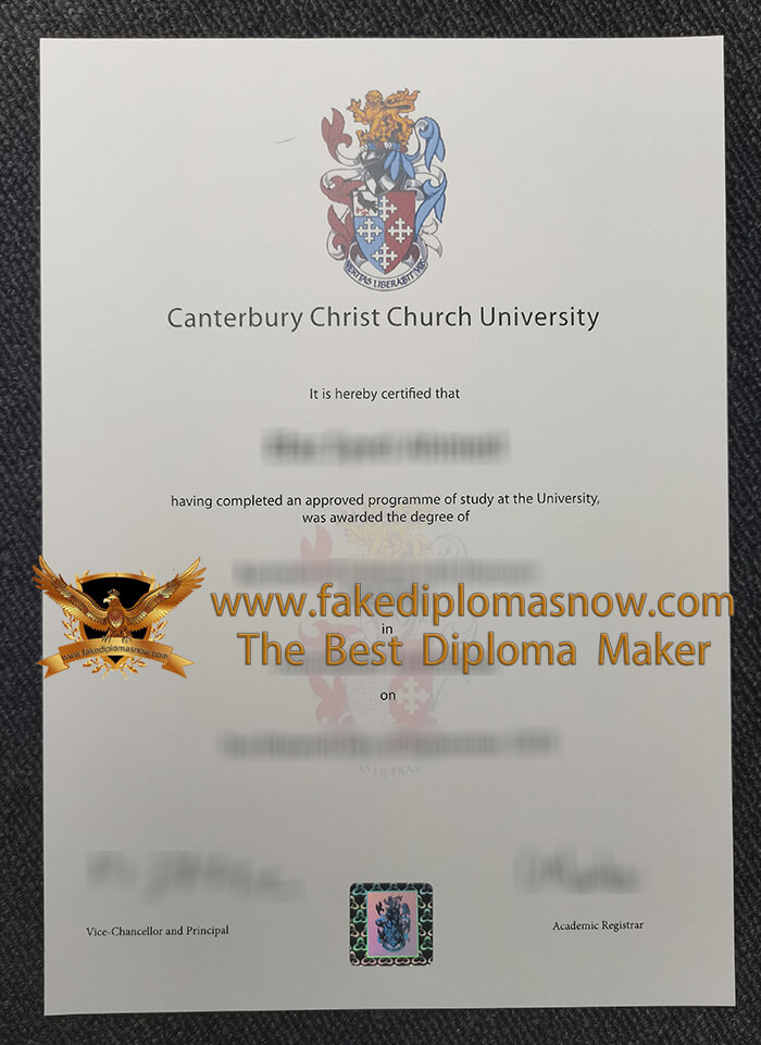 Canterbury Christ Church University Diploma, CCCU degree