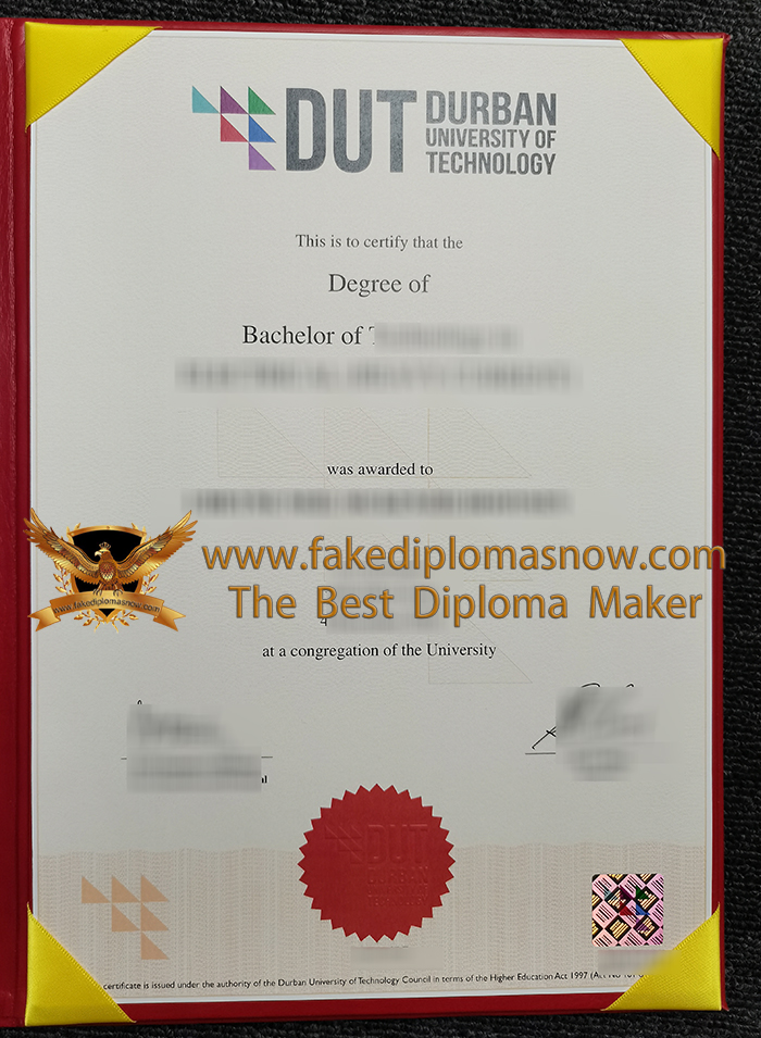 Durban University of Technology diploma 