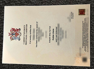 Cardiff University degree, Cardiff University diploma