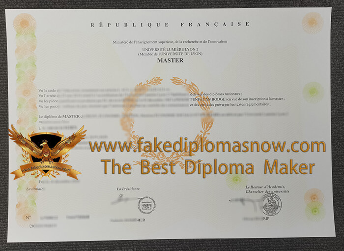 Lumière University Lyon 2 diploma