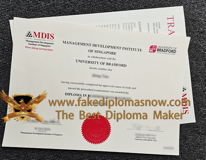 MDIS - University of Bradford diploma