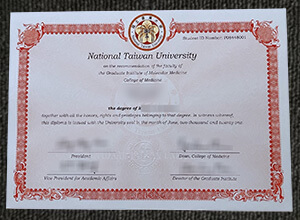 Buy a fake National Taiwan University degree in the Taiwan