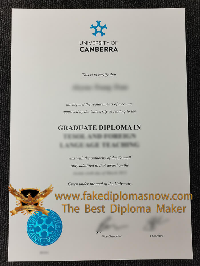 University Of Canberra Diploma