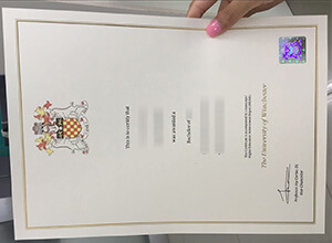 University of Winchester diploma, University of Winchester degree