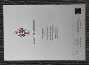 University of Southampton diploma