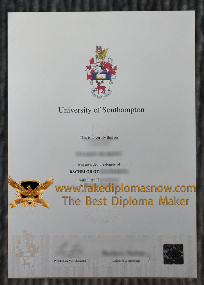 University of Southampton diploma University of Southampton diploma