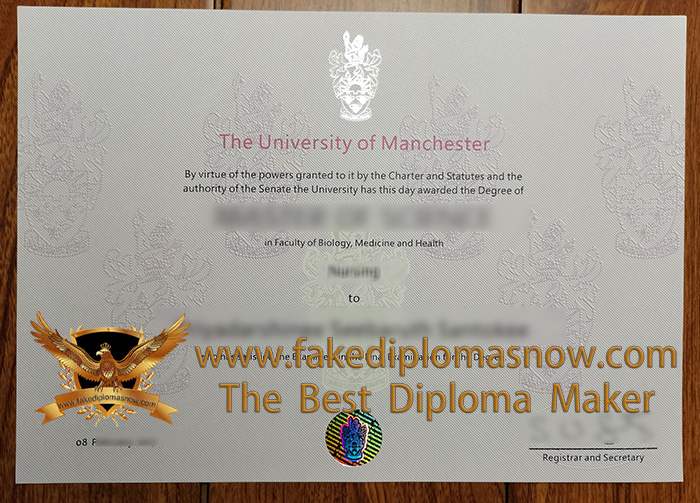 University of Manchester diploma