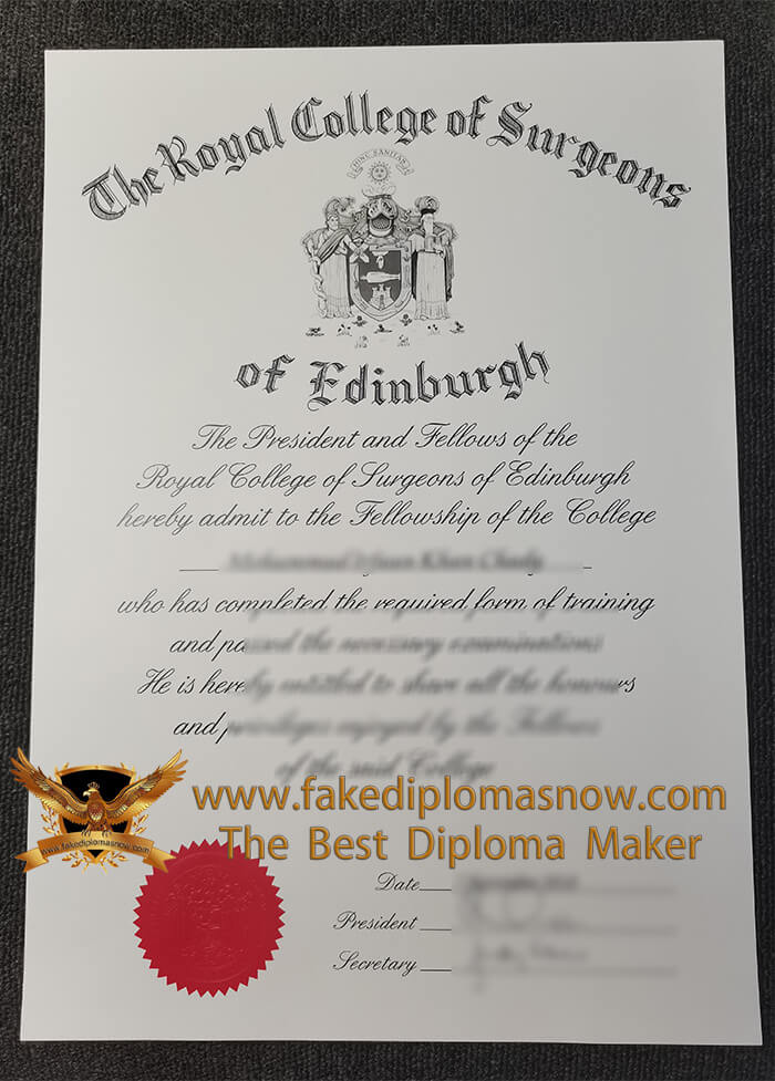 Royal College of Surgeons of Edinburgh degree Royal College of Surgeons of Edinburgh degree