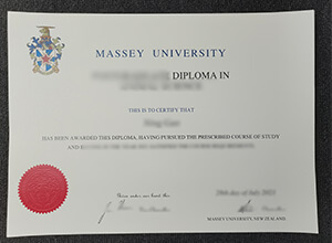 Massey University diploma