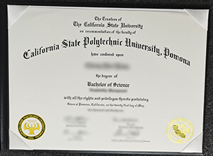 Cal Poly Pomona diploma