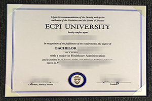 Purchase a fake ECPI University diploma in USA