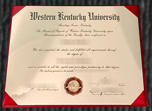 How To Get a fake Western Kentucky University diploma form USA?