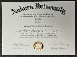 Auburn University Diploma