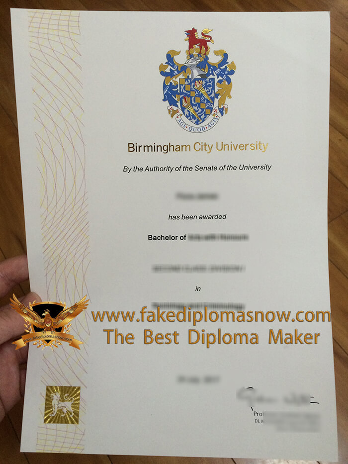 Birmingham City University diploma, Birmingham City University degree Birmingham City University diploma, Birmingham City University degree