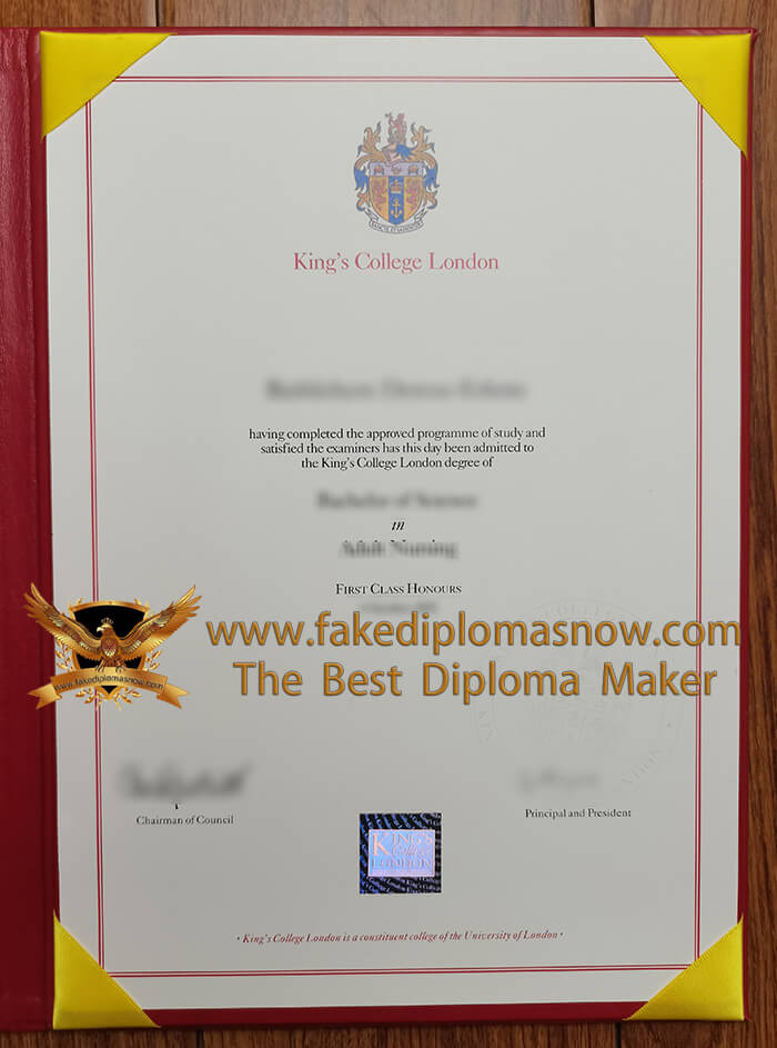 King's College London degree 