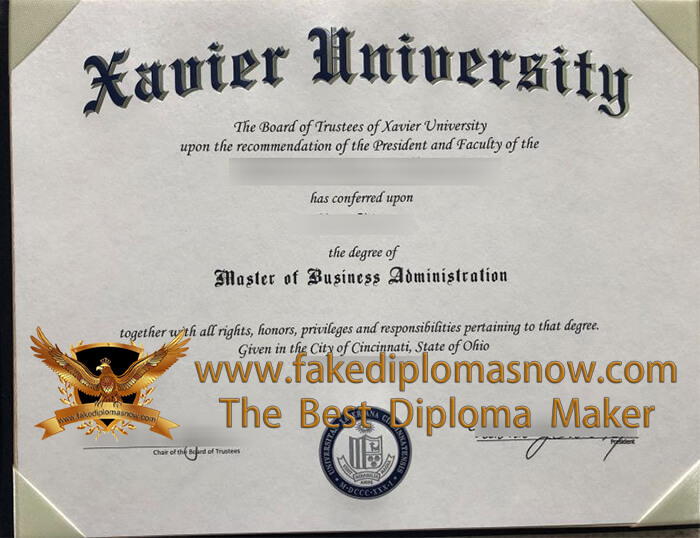  Xavier University degree