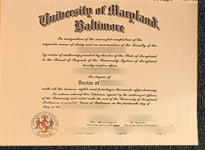 The UMB fake diploma, buy a fake University of Maryland Baltimore diploma online
