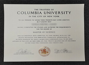 Columbia University premium fake diploma is Made For You