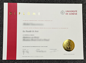 How long to get a fake Université de Genève diplome in the Switzerland?