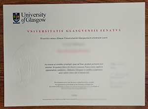 How long to purchase a fake University of Glasgow diploma with transcript?