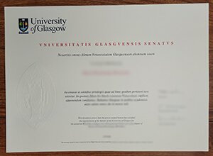 University of Glasgow diploma
