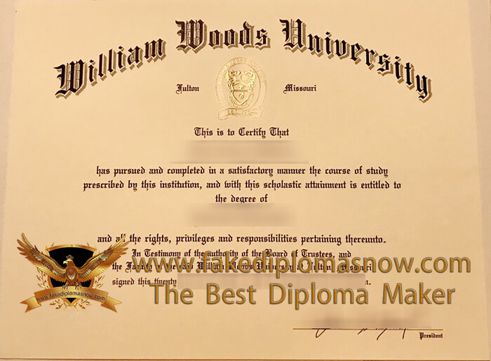 William Woods University diploma William Woods University diploma