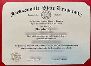 Can I buy a fake Jacksonville State University diploma, JSU degree order