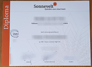 Sonnevelt Opleidingen diploma. how to make a fake diploma,