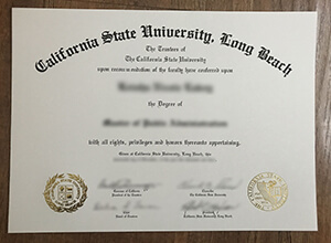 CSULB diploma