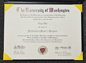 The University of Washington fake diploma, buy a Washington degree