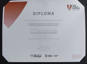 Lisbon School of Economics and Management diploma