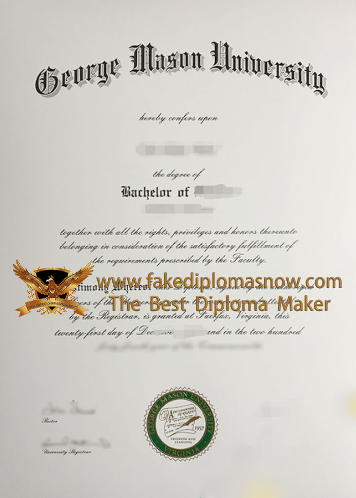 GMU diploma GMU diploma