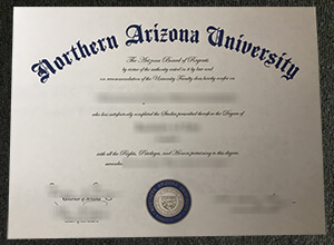 Northern Arizona University diploma