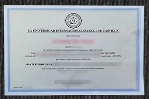 Universidad Isabel I Diploma