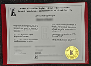 CRSP certificate