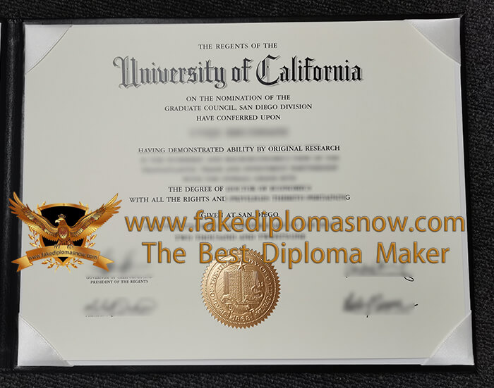  UCSD diploma