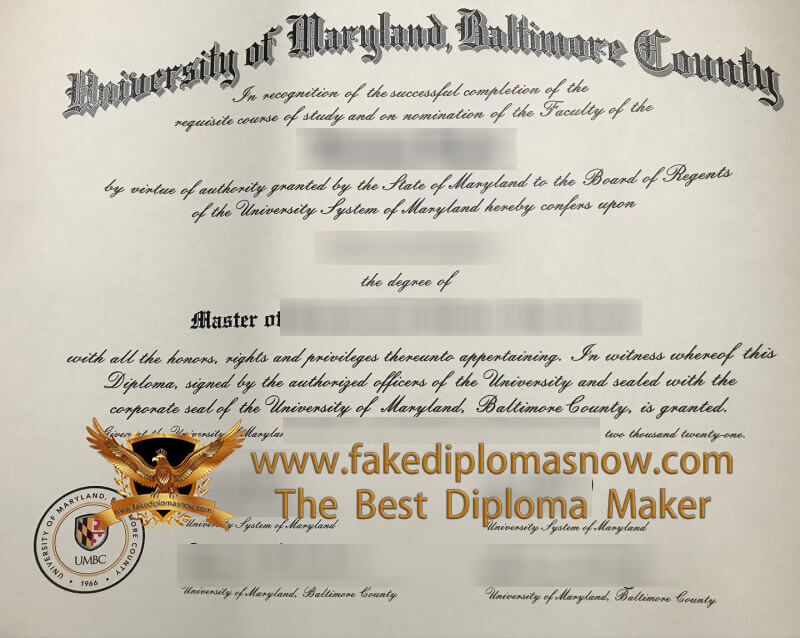 UMBC fake diploma