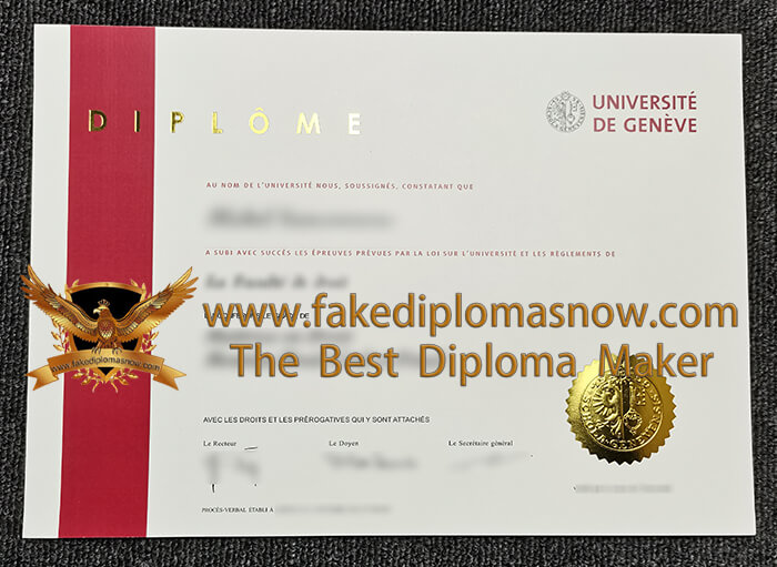 Université de Genève diplome Université de Genève diplome