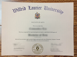 The original WLU Diploma Provider, buy a fake Wilfrid Laurier University degree