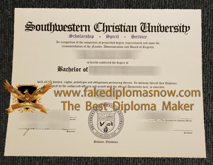 Southwestern Christian University diploma Southwestern Christian University diploma