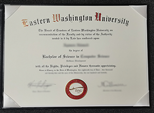 Eastern Washington University diploma