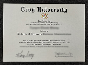Troy University BS degree