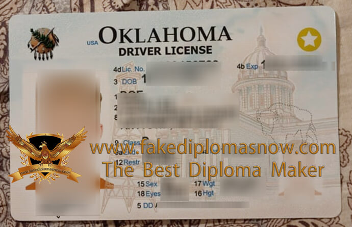 Oklahoma driver license