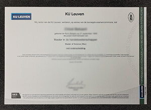 KU Leuven diploma