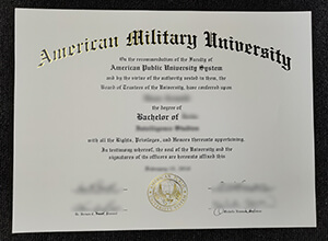 How to buy a fake American Military University diploma in the USA?
