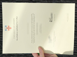 The RHUL diploma, Buy a fake Royal holloway and bedford new college degree