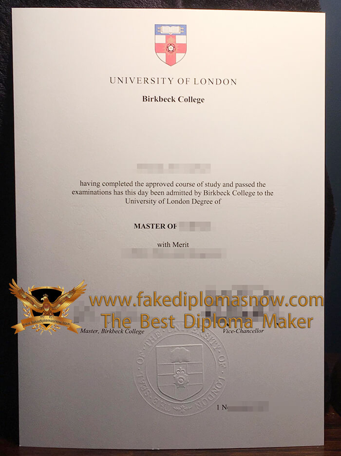 University of London Birkbeck college degree