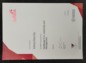 TAFE SA certificate