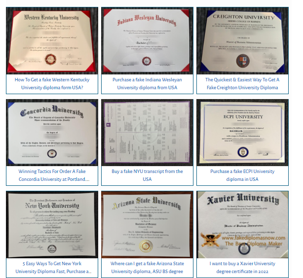 Buy fake diploma from USA