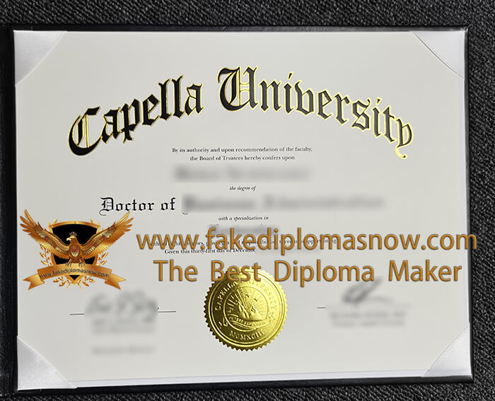 Capella University diploma